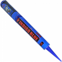Indigo Blue With Crackle -  Roman Candle