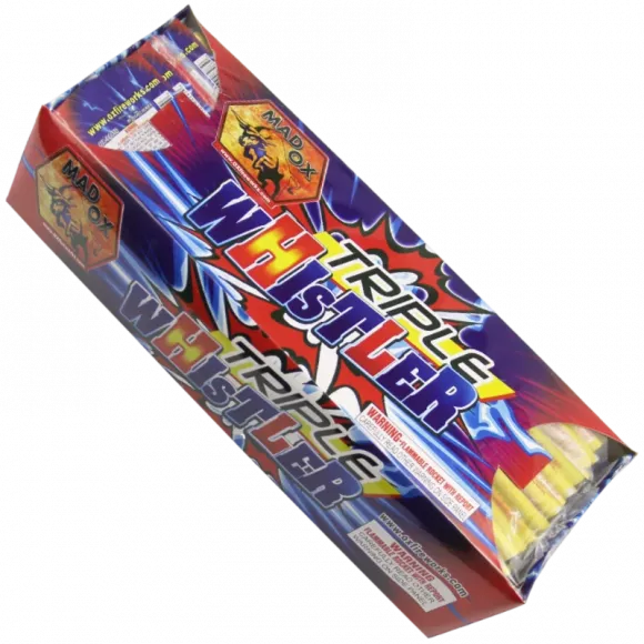 Triple Whistler Rocket | Captain Boom Fireworks