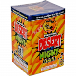 Desert At Night Firework