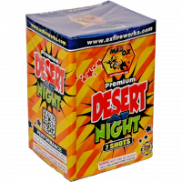 Desert At Night Firework