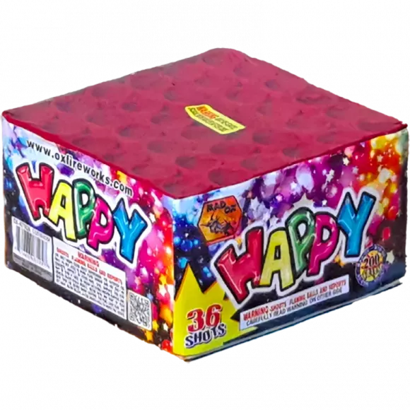 36 Shot Happy | Captain Boom Fireworks