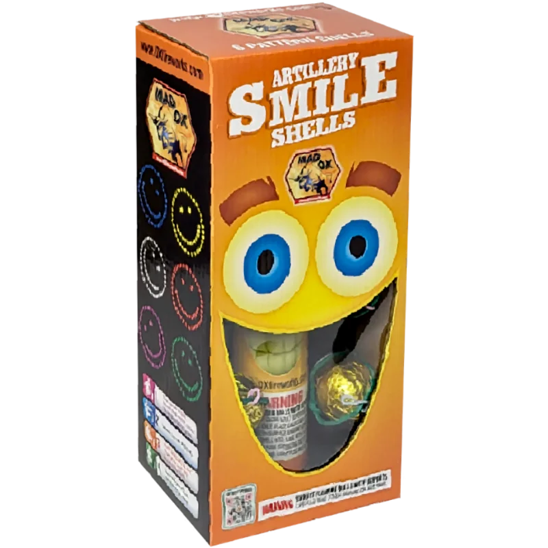 Smiling Tank Shell Artillery Smile Shells | Captain Boom Fireworks