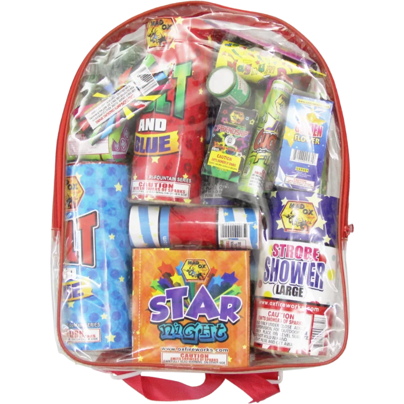 Mad Ox Kids Backpack Assortment | Captain Boom Fireworks