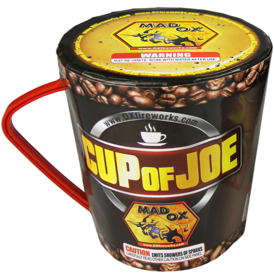 Cup Of Joe Fountain Captain Boom Fireworks