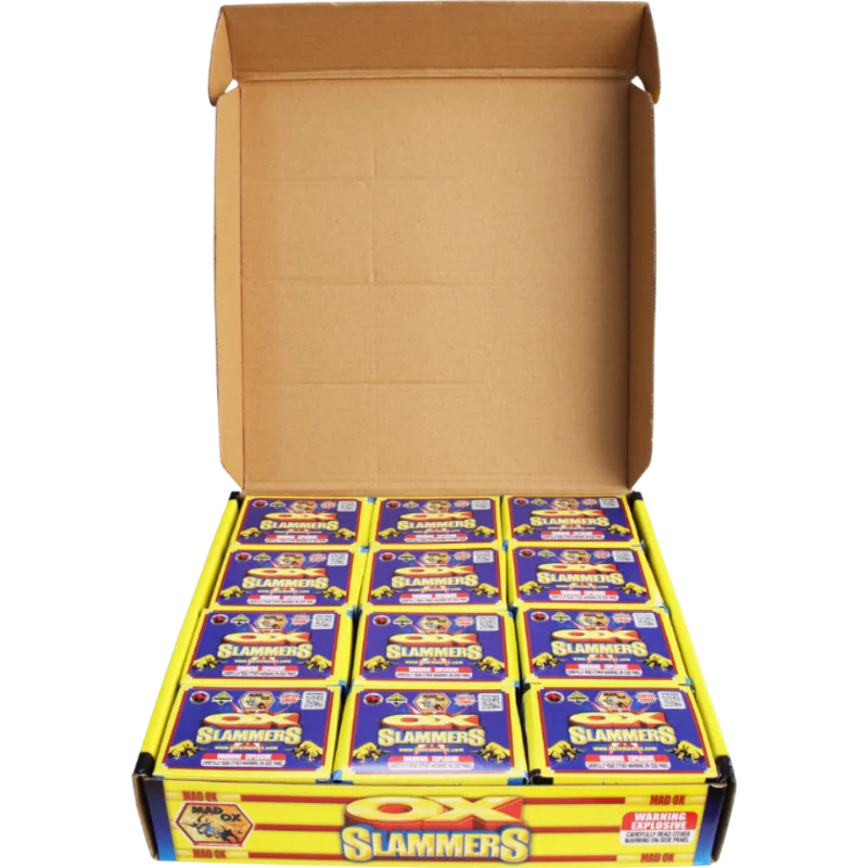 Slammers Adult Snappers - 24 Boxes | Captain Boom