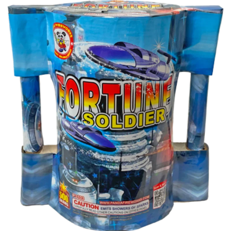 Fortune Soldier Fountain | Captain Boom Fireworks