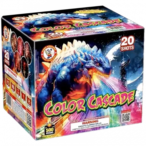 Color Cascade | Captain Boom Fireworks