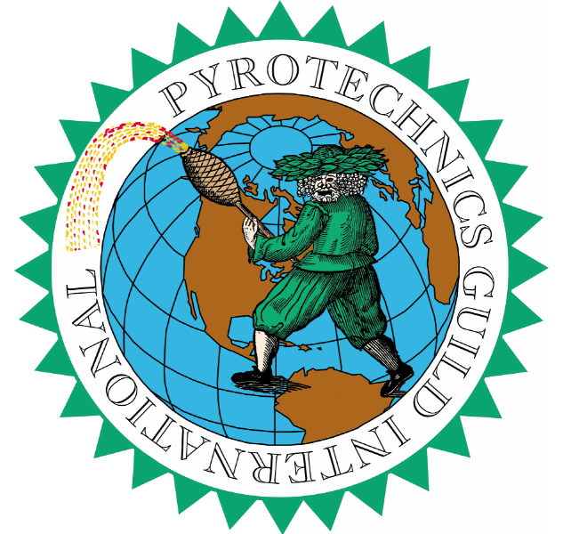 Pyrotechnics Guild International Logo