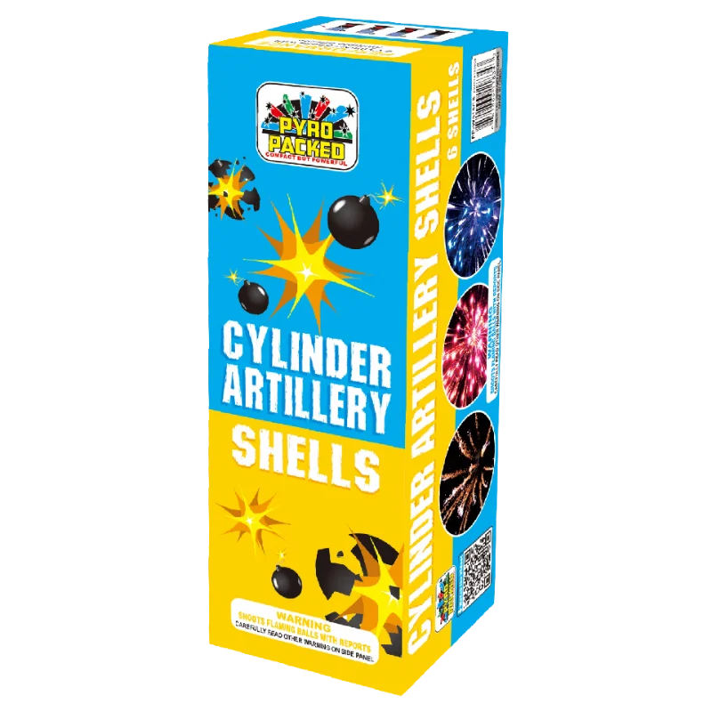 Mini Cylinder Artillery Shells | Captain Boom Fireworks