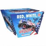 Red White And Vroom - 500 Gram Firework