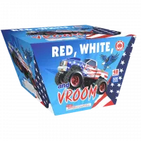 Red White And Vroom - 500 Gram Firework