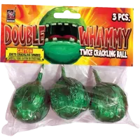 Double Whammy - Crackling Ground Fireworks