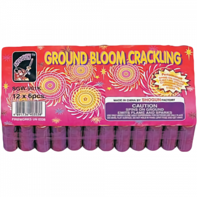 Shogun Crackling Ground Bloom | Captain Boom Fireworks