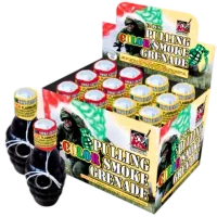 Pull String Color Smoke Grenade - 12 Pack