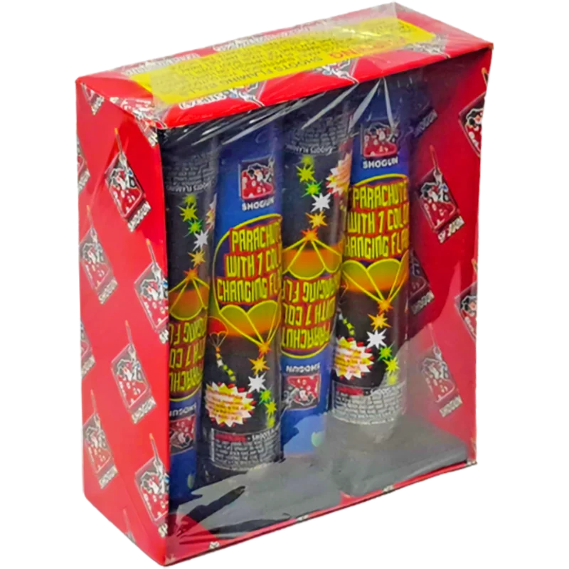Parachute With Color Change Flare | Captain Boom Fireworks