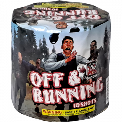 Off and Running 200 Gram | Shogun Fireworks