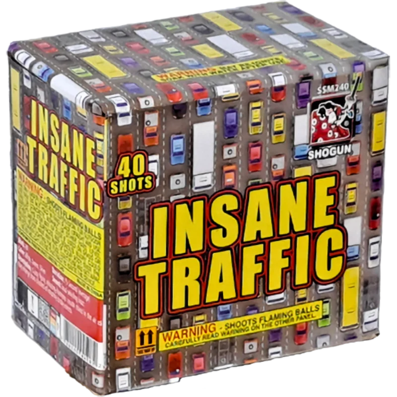 Insane Traffic | Captain Boom Fireworks