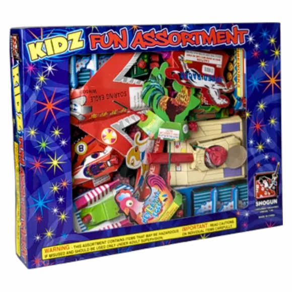 Kidz Fun Assortment | Captain Boom Fireworks