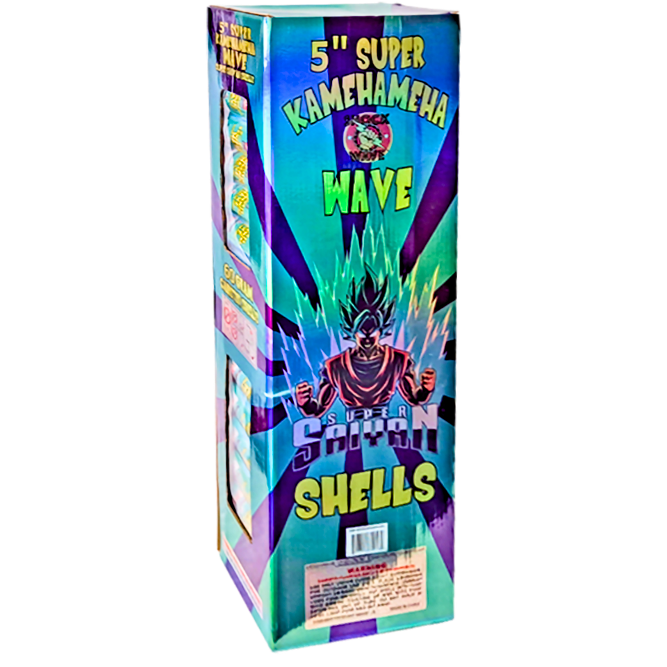 Super Kamehameha Wave 5 Inch Artillery | Captain BoomFireworks