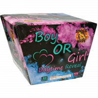 Daytime Gender Reveal Smoke - Boy or Girl