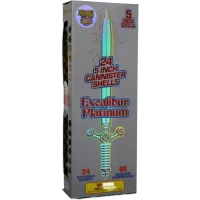 Excalibur Platinum 5 Inch Artillery Shells