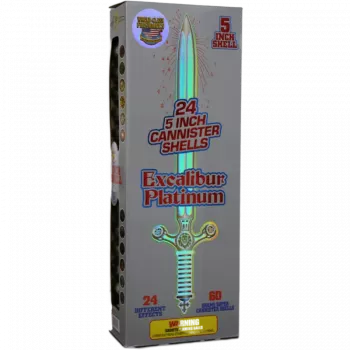 XL 5 Inch Canister Shells | Captain Boom Fireworks
