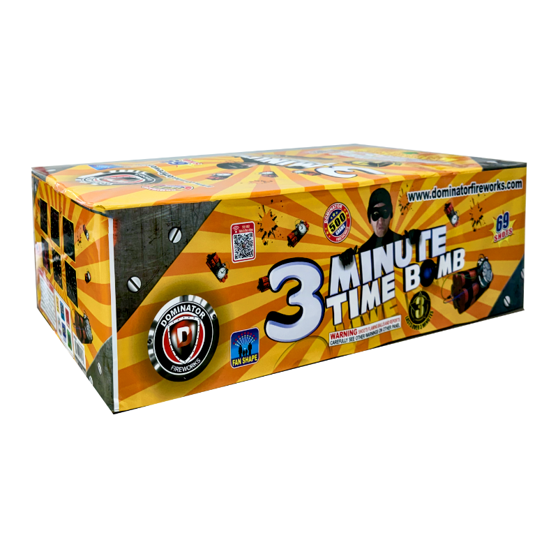 スポーツ選手 TIME BOMB 3 Minute Time Bomb | Captain Boom Fireworks