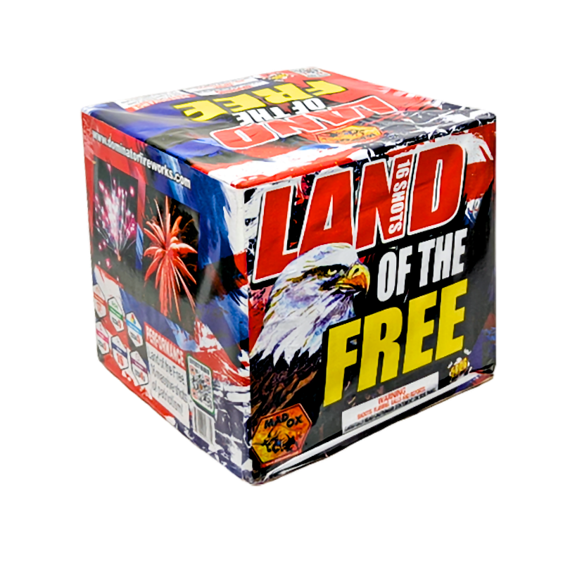 Land Of The Free | Captain Boom Fireworks